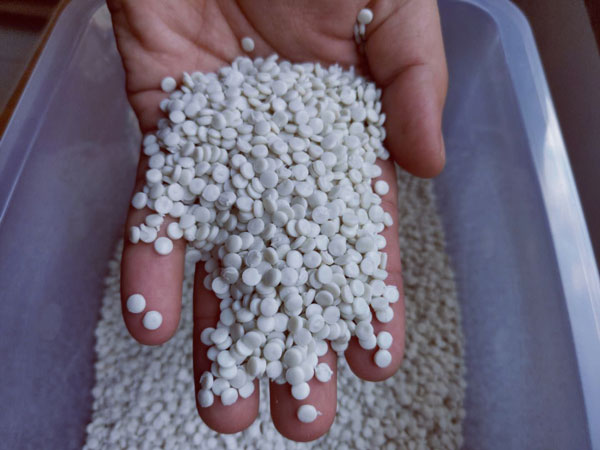 盐城白色高密度聚乙烯HDPE再生颗粒